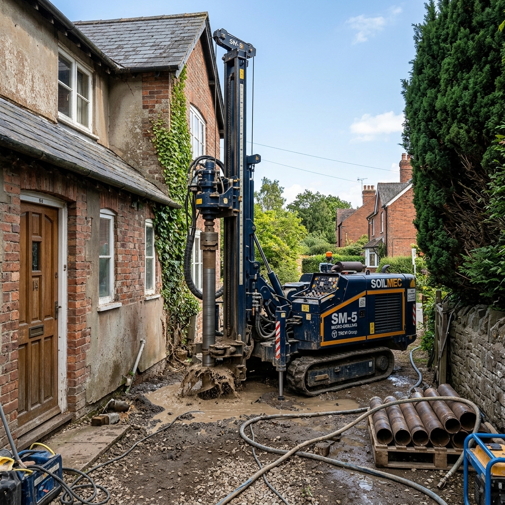 Mikropiloty Soilmec SM-5 — Louny
